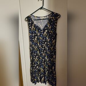 Loft Dress with Ruffle Bottom